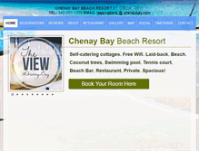 Tablet Screenshot of chenaybay.com